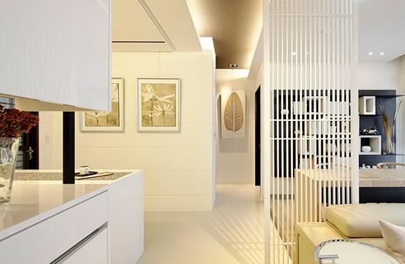 天津小戶型裝修混搭風格，可隨意，有規律