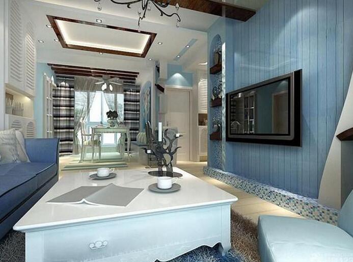 2016年婚房電視背景牆裝修效果圖大全